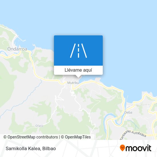 Mapa Samikolla Kalea