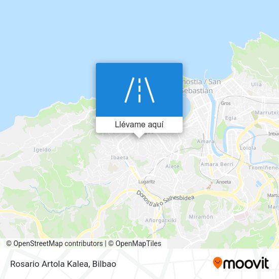 Mapa Rosario Artola Kalea