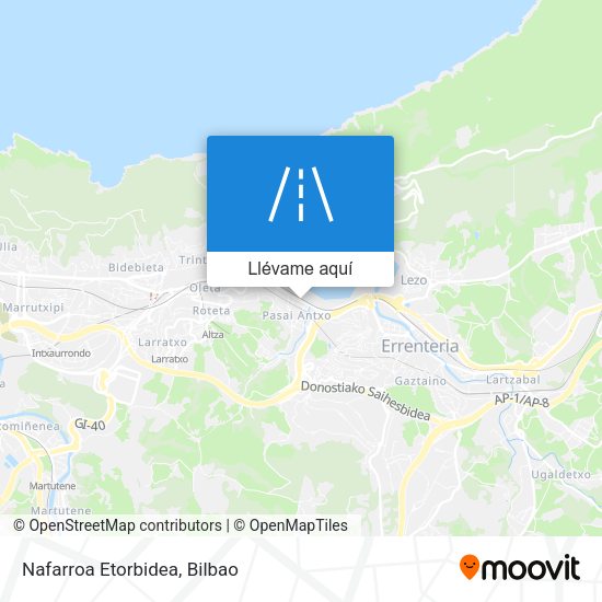 Mapa Nafarroa Etorbidea