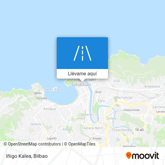 Mapa Iñigo Kalea