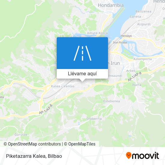 Mapa Piketazarra Kalea
