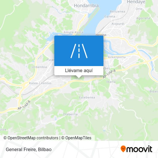 Mapa General Freire