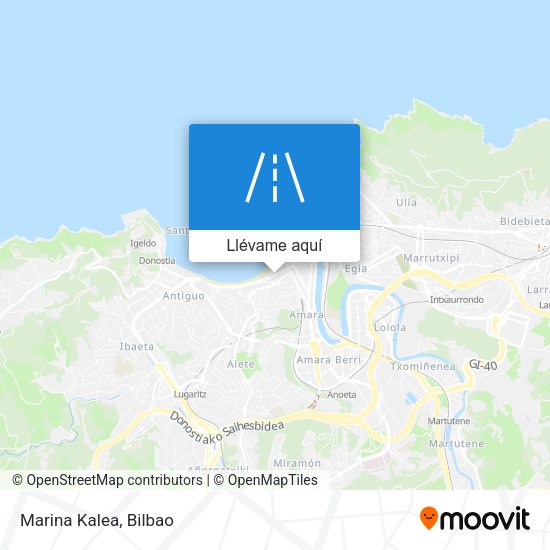 Mapa Marina Kalea