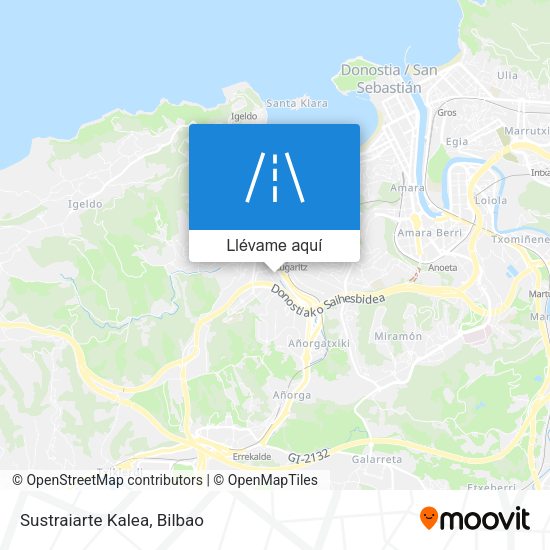 Mapa Sustraiarte Kalea