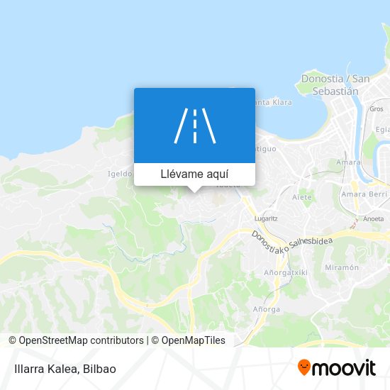 Mapa Illarra Kalea