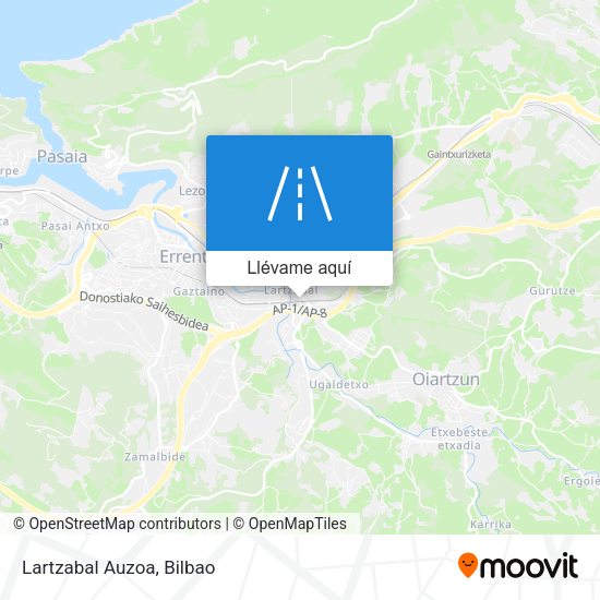 Mapa Lartzabal Auzoa