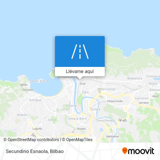 Mapa Secundino Esnaola