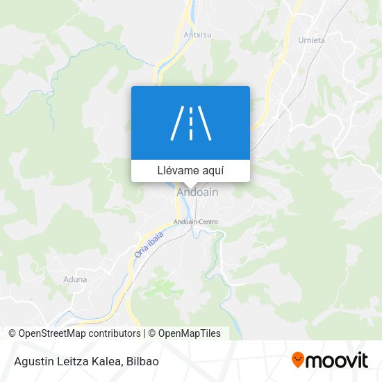 Mapa Agustin Leitza Kalea