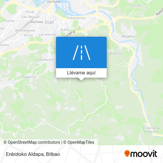 Mapa Enbidoko Aldapa