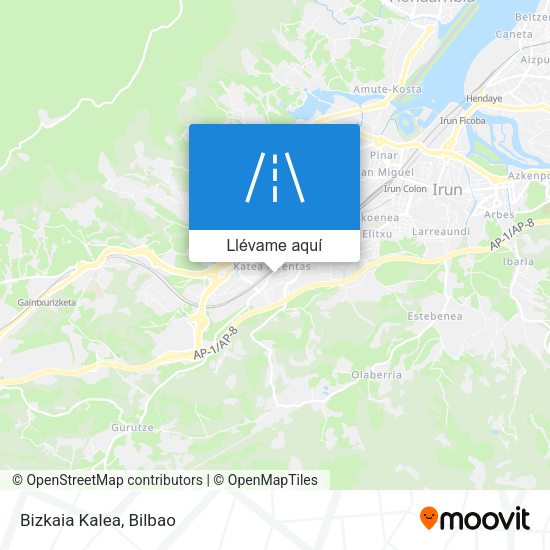 Mapa Bizkaia Kalea