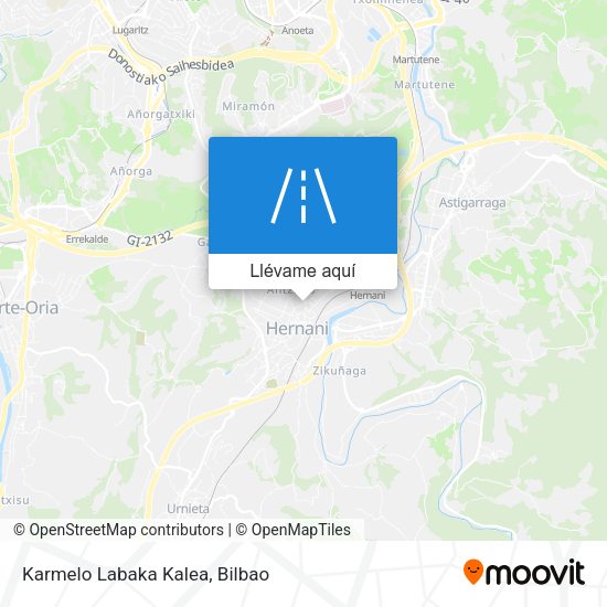 Mapa Karmelo Labaka Kalea