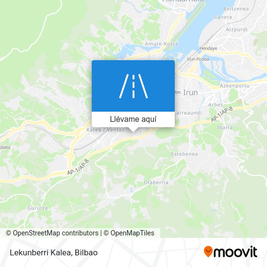 Mapa Lekunberri Kalea