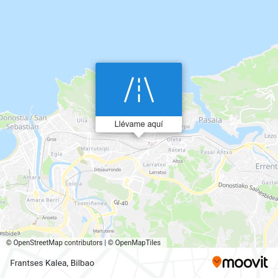 Mapa Frantses Kalea