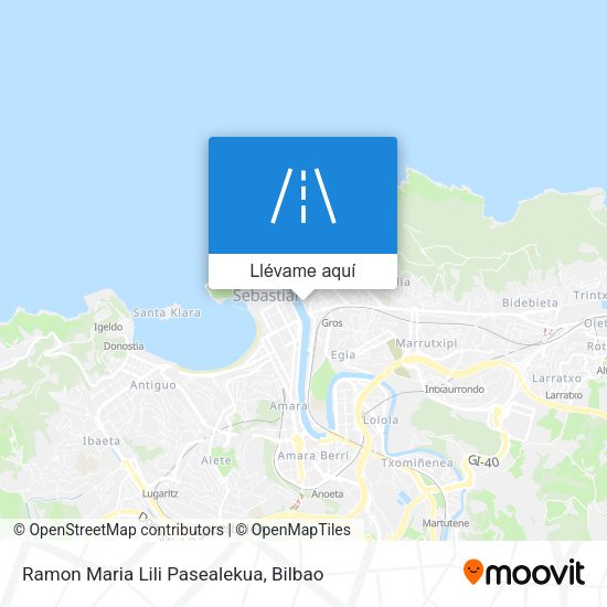 Mapa Ramon Maria Lili Pasealekua