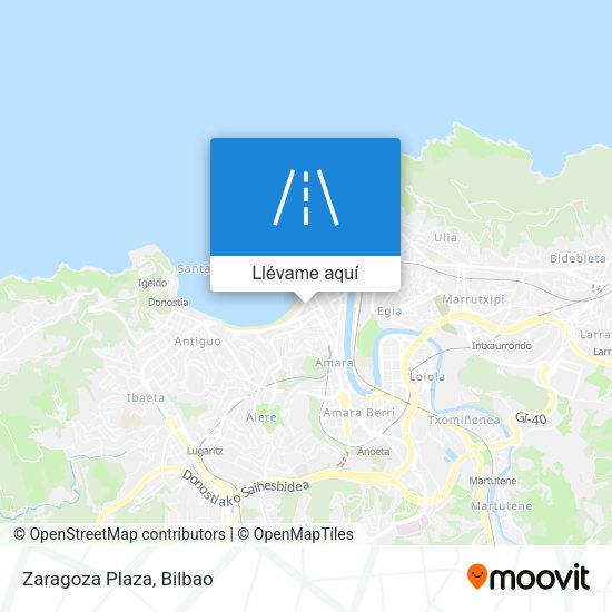 Mapa Zaragoza Plaza