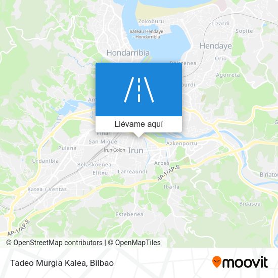 Mapa Tadeo Murgia Kalea