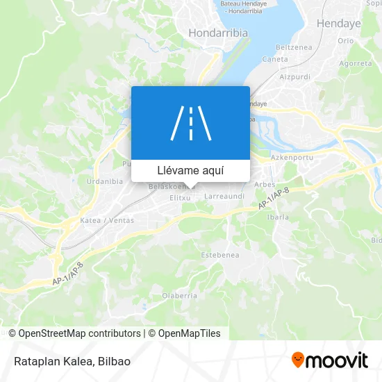 Mapa Rataplan Kalea
