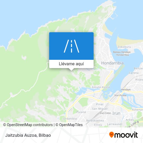 Mapa Jaitzubia Auzoa