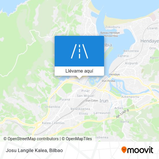 Mapa Josu Langile Kalea