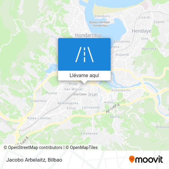 Mapa Jacobo Arbelaitz