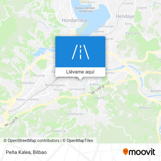 Mapa Peña Kalea