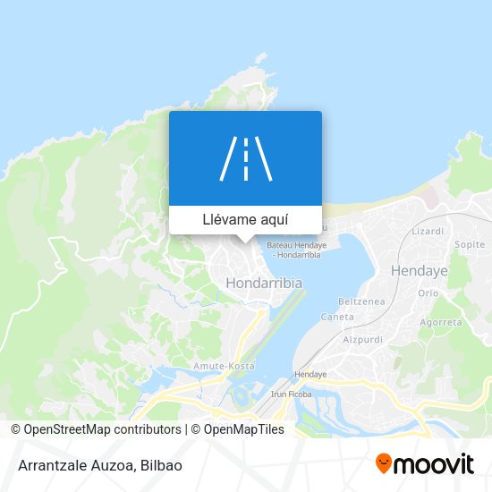 Mapa Arrantzale Auzoa