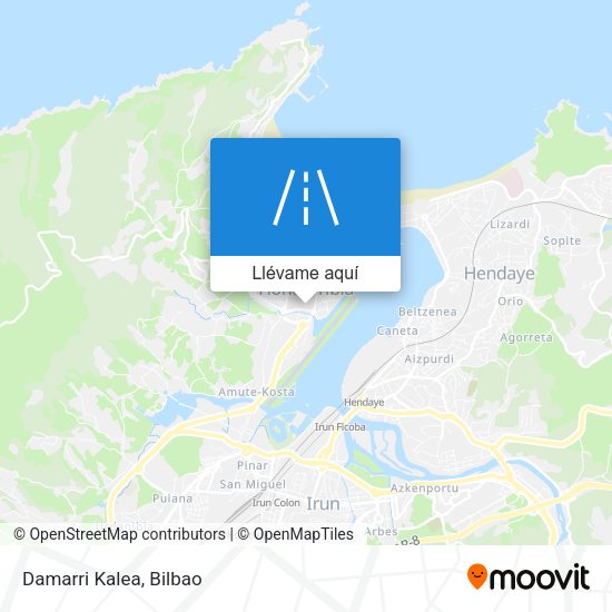 Mapa Damarri Kalea
