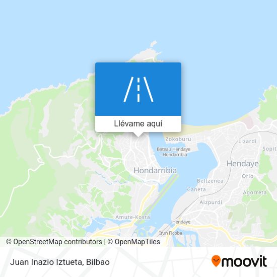 Mapa Juan Inazio Iztueta