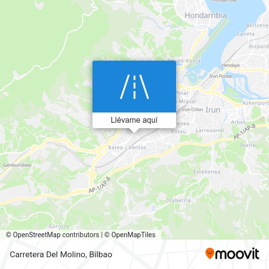 Mapa Carretera Del Molino
