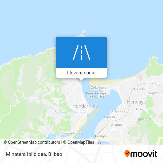 Mapa Minatera Ibilbidea