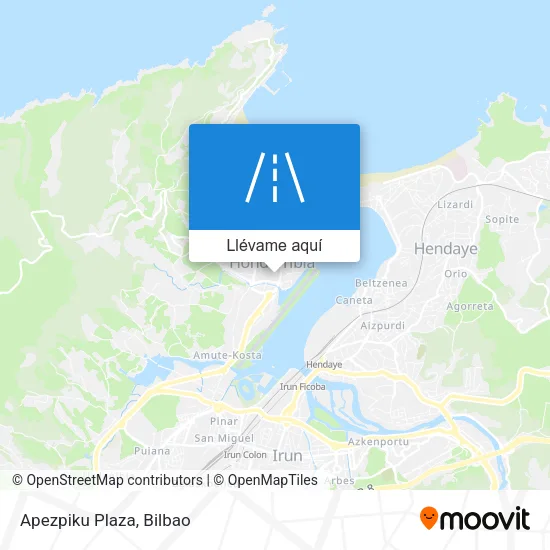 Mapa Apezpiku Plaza
