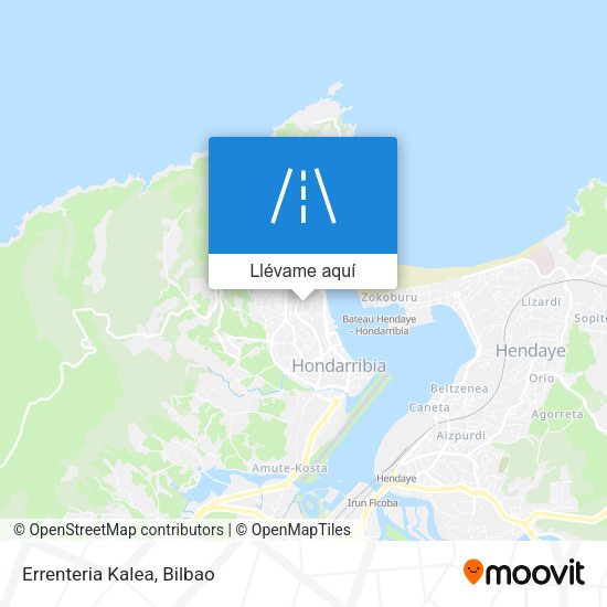 Mapa Errenteria Kalea
