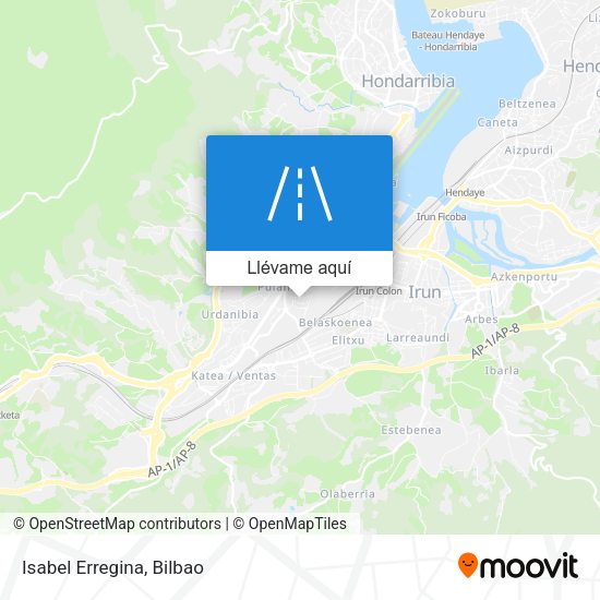 Mapa Isabel Erregina