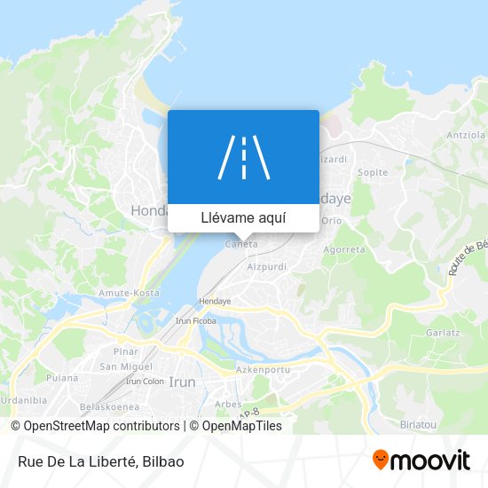 Mapa Rue De La Liberté
