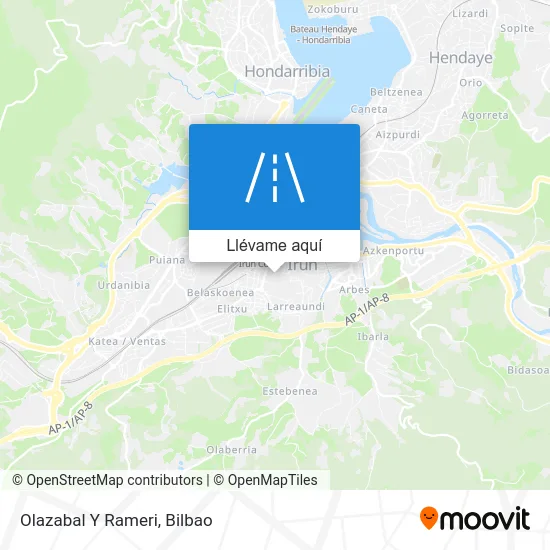 Mapa Olazabal Y Rameri