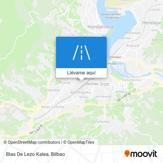 Mapa Blas De Lezo Kalea