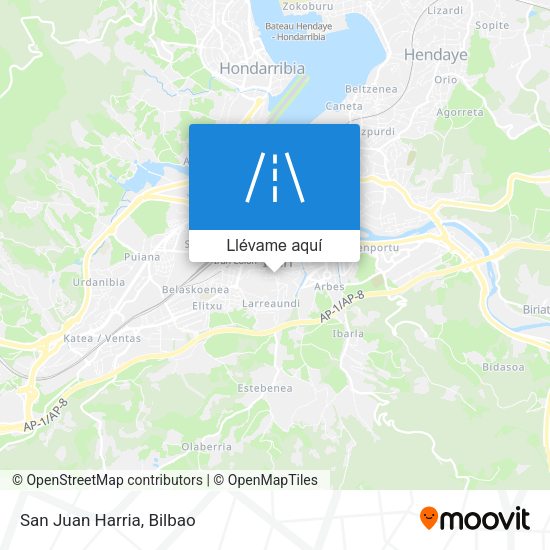 Mapa San Juan Harria