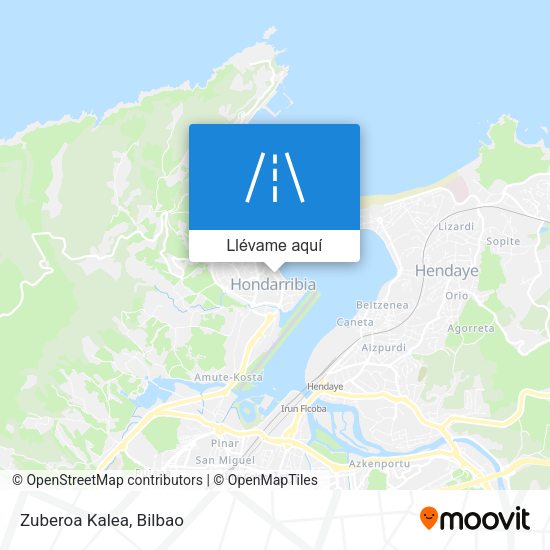 Mapa Zuberoa Kalea