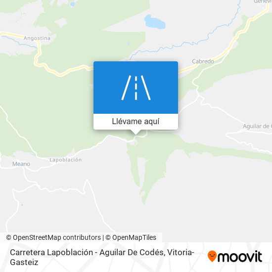 Mapa Carretera Lapoblación - Aguilar De Codés