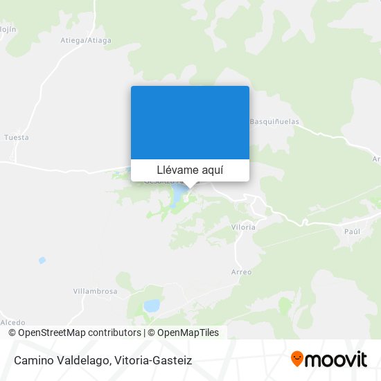 Mapa Camino Valdelago