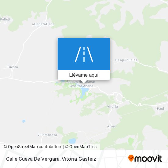 Mapa Calle Cueva De Vergara