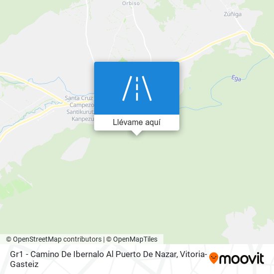 Mapa Gr1 - Camino De Ibernalo Al Puerto De Nazar
