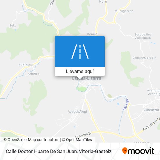 Mapa Calle Doctor Huarte De San Juan