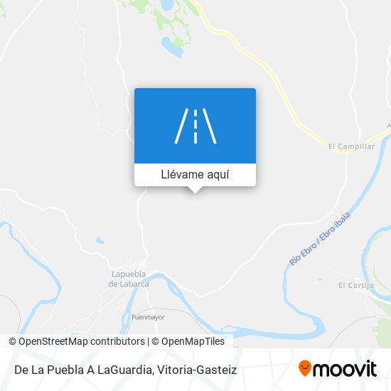 Mapa De La Puebla A LaGuardia