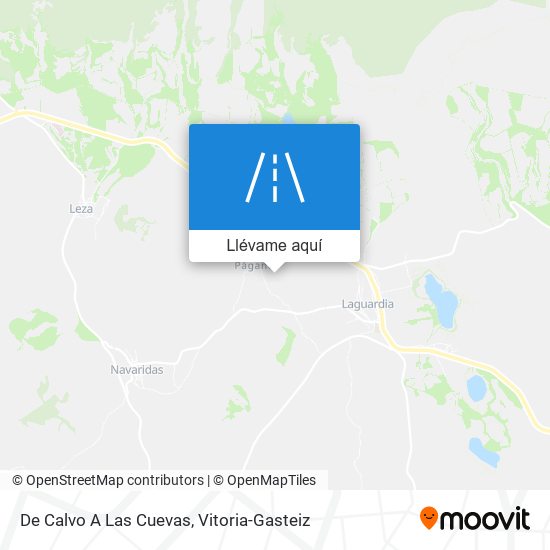 Mapa De Calvo A Las Cuevas