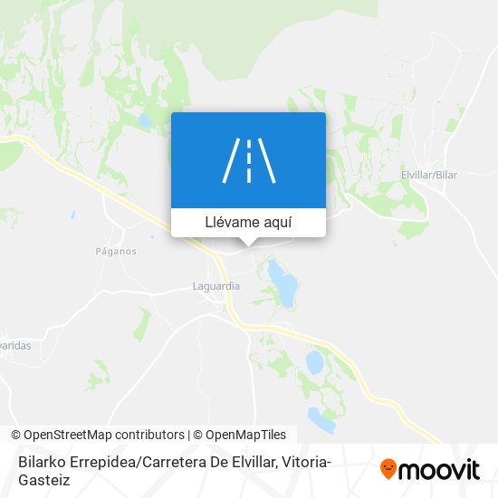 Mapa Bilarko Errepidea / Carretera De Elvillar