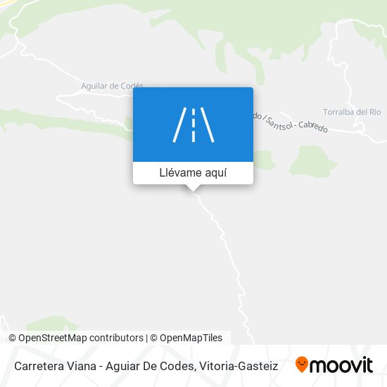 Mapa Carretera Viana - Aguiar De Codes