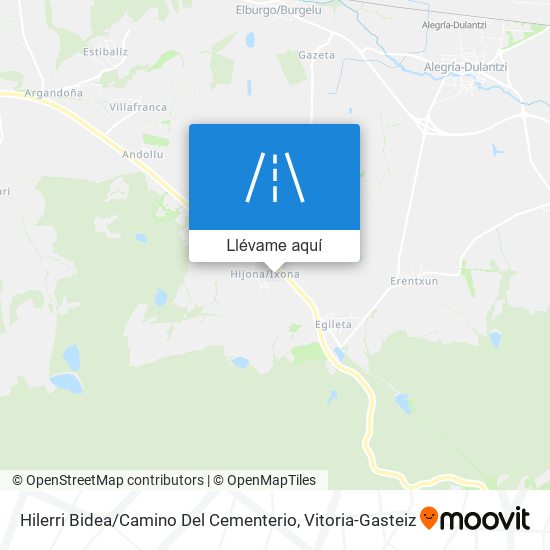 Mapa Hilerri Bidea / Camino Del Cementerio