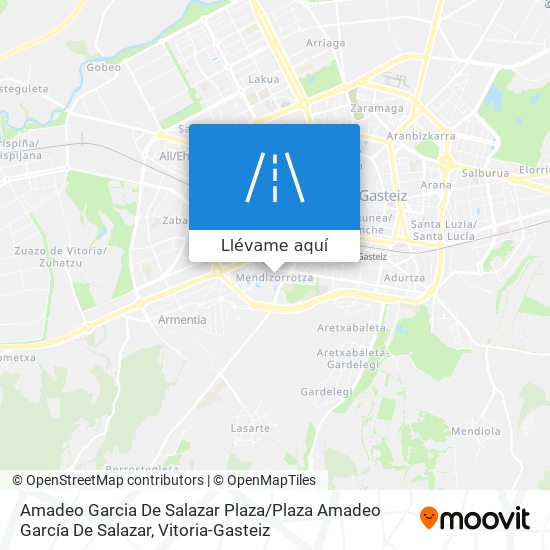 Mapa Amadeo Garcia De Salazar Plaza / Plaza Amadeo García De Salazar