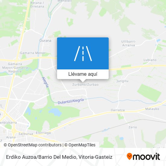 Mapa Erdiko Auzoa/Barrio Del Medio